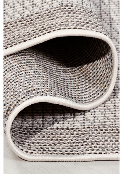 Sisaletta Jüt Görünümlü Sisal Dokuma Modern Kilim | Tozumaz, Robot Süpürge Uyumlu