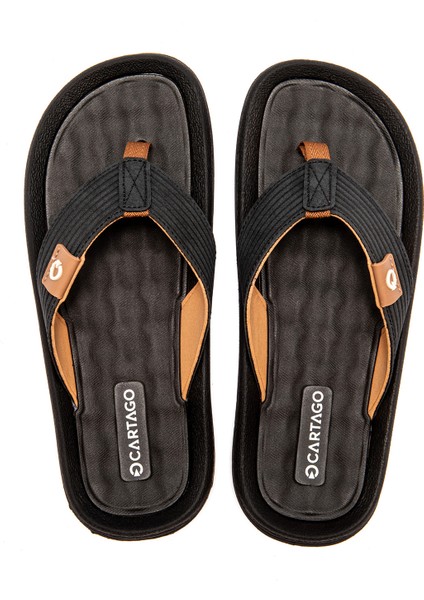 Dunas Erkek Parmak Arası Terlik Siyah-Kahverengi 39/46 modelleri