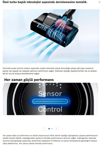 Serie 8 Akıllı Filitreli Turbo Başlık Güçlü Motor, Toz Torbasız Süpürge +Bosch Mutfak Robotu Multitalent 3 800 W fiyatları