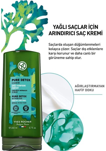 Yağlı Saçlar Arındırıcı Saç Kremi - VEGAN-200 ml modelleri
