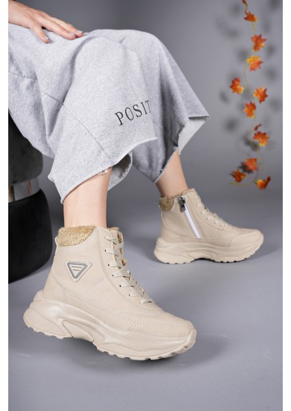 Erkek Bot Suni Deri Fermuarlı Bağcıklı Ortopedik Su Geçirmez Koku ve Terleme Önleyici Kışlık Model indirimleri