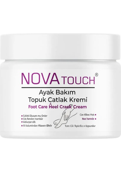 Touch Ayak ve Topuk Çatlak Kremi