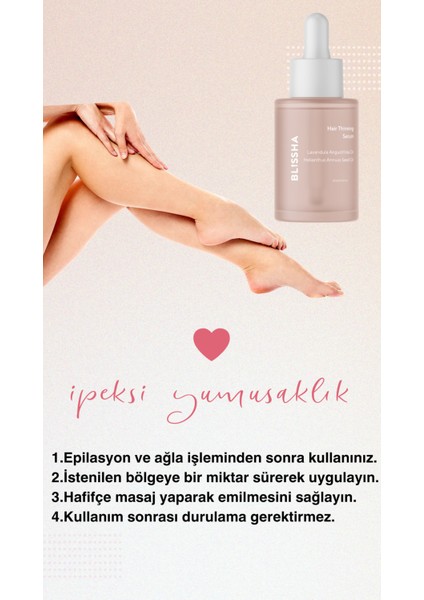 Tüy İnceltici ve Nemlendirici Serum 30 ml (Ay Çiçek Yağı, Jojoba Yağı,Lavanta Yağı,Çay Ağacı Yağı) indirimleri