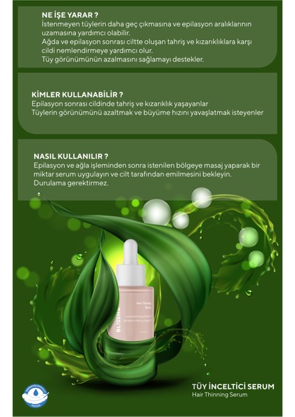 Tüy İnceltici ve Nemlendirici Serum 30 ml (Ay Çiçek Yağı, Jojoba Yağı,Lavanta Yağı,Çay Ağacı Yağı)