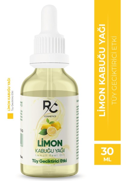 Limon Kabuğu Yağı Tüy Etki Tüy Azaltıcı Serum 30 ml indirimleri