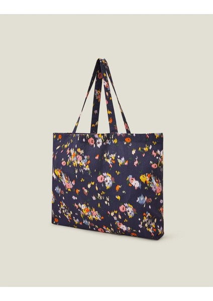 Floral Prınted Shopper Navy fiyatları