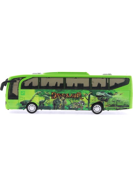 Sürtmeli Sesli ve Işıklı Yeşil Dinozor Parkı Otobüsü indirimleri