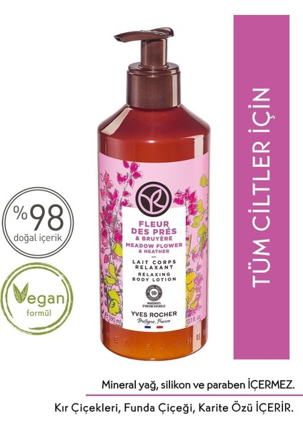 Nemlendirici Vücut Losyonu - Romantik Kır Çiçekleri 390ML / La Roche Posay Jel Hediyeli