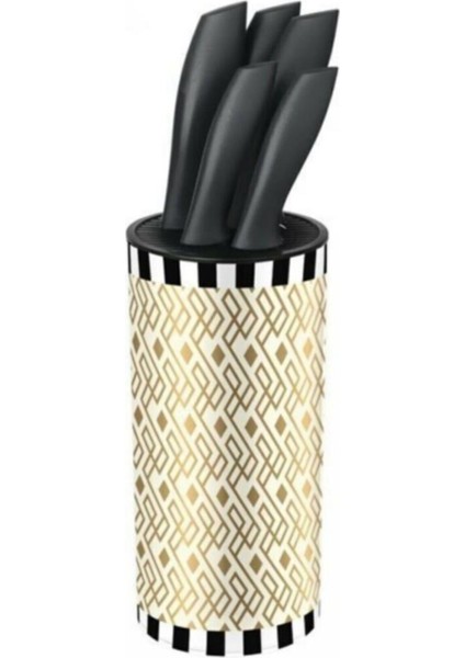 5'li Bıçak Standı, Şık ve Pratik Mutfak Gereçleri Seti