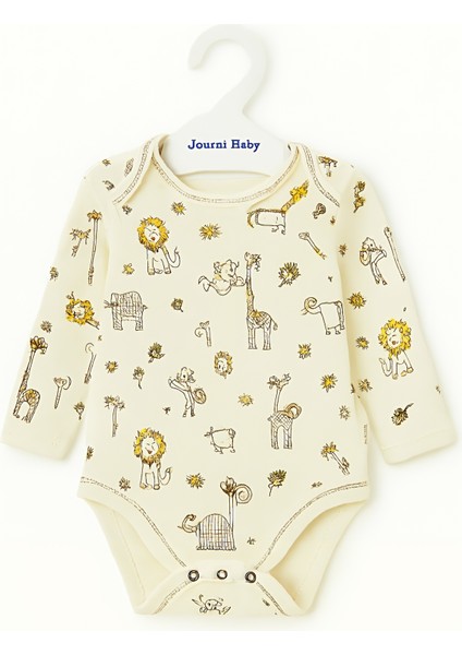 2'li Hayvan Desenli Erkek Bebek Body 3-6AY fiyatları