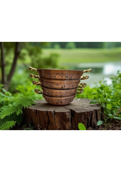 - El Yapımı Oyma Işlemeli Kalın Bakır Tava Takımı – 18 Cm, 20 Cm, 22 Cm, 24 cm Çaplarında – Sağlıklı ve Dayanıklı El Dövmesi Bakır Mutfak Tava Seti -- Kahvaltı Tava Takımı modelleri