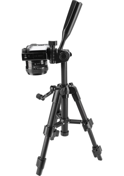 LT-256 Hafif Kamera Tripodu – 3 Yönlü Kafa, Hızlı Çıkarma Plakası, 28,5–50 Cm, Taşınabilir & Kompakt modelleri