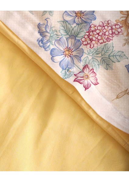 Çiçek Çift Kişilik Lastikli Çarşaf Nevresim Takım modelleri