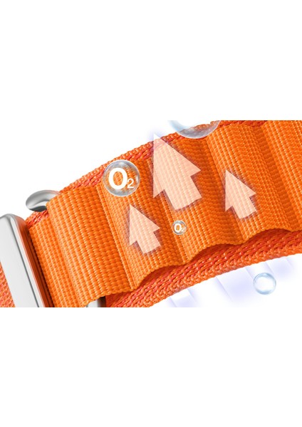 Huawei Fit 4 Pro / Fit 4 / Fit 3 Uyumlu Hasır Örgü Kumaş Metal Tokalı Alpine Ayarlabilir Kordon modelleri