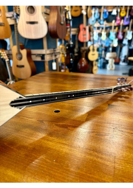 Kısa Sap Üst Seri Tam Profesyonel Maun Bağlama 40 Tekne fırsatları