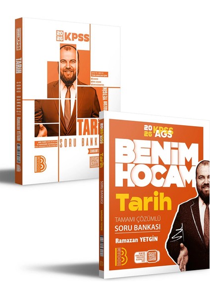 2026 Kpss Ags Tarih Tamamı Çözümlü Soru Seti Bankası Benim Hocam Yayınları