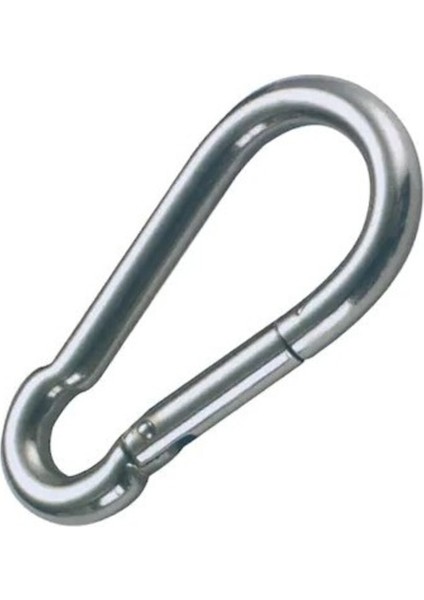 Karabina Kanca - 8 mm Kalınlıkta Salıncak ve Hamak Asma Aparatı 4 Adet