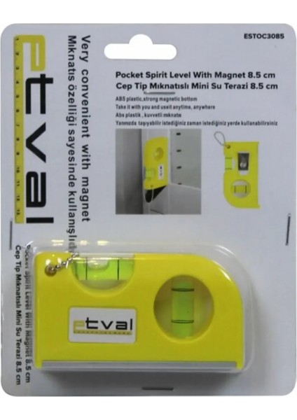 Cep Tipi Mini Su Terazisi 8.5 cm