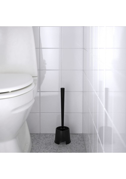 Şık Siyah Tuvalet Fırçası, Temizlik Için Modern ve Estetik Tasarım fiyatları