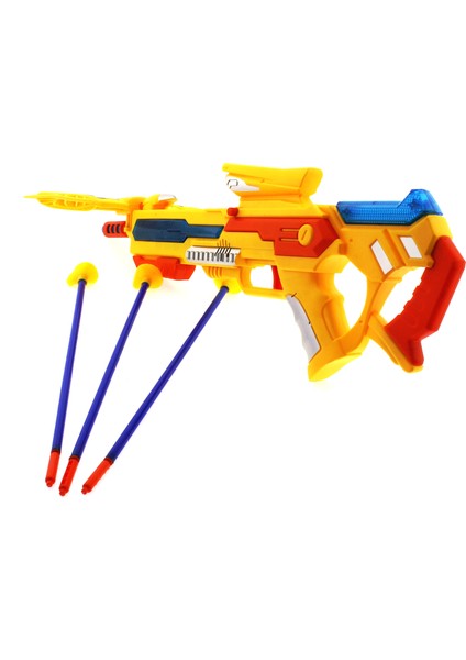 Sesli ve Işıklı Mekanik Ok Atan Tabanca