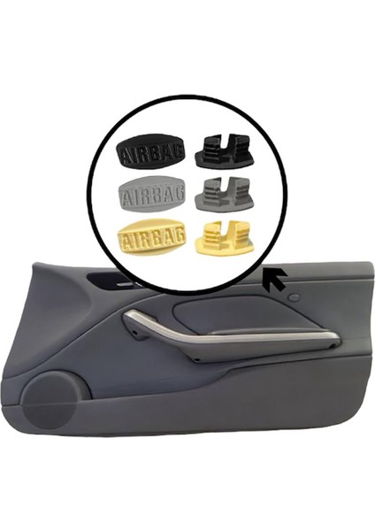 Bmw E46 Uyumlu Kapı Airbag Kapağı (Bej)