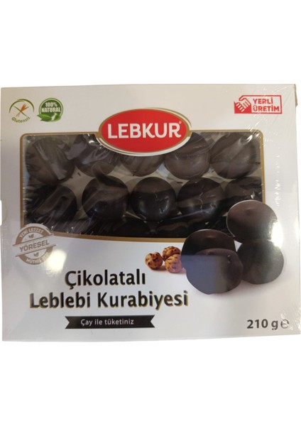 Lebkur Çikolatalı Leblebi Kurabiyesi (210 G)