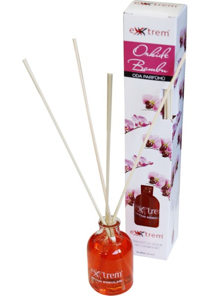 Bambu Çubuklu Orkide Kokulu Oda Parfümü 50 Ml, Ferahlatıcı ve Şık Dekoratif Koku fiyatları