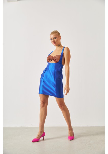 Ziberlin ve Simli Mini Elbise fiyatları