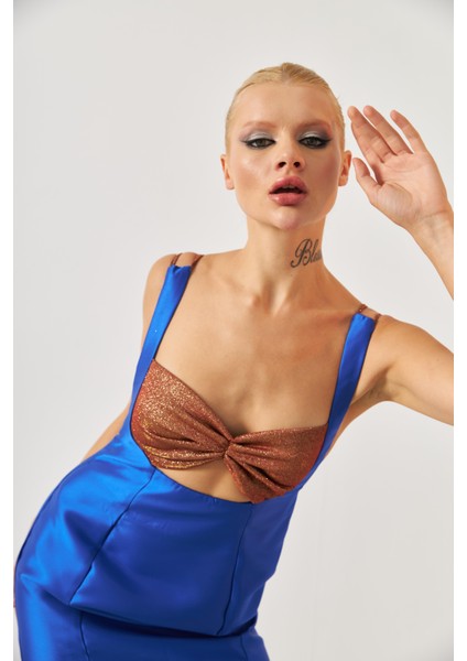 Ziberlin ve Simli Mini Elbise modelleri