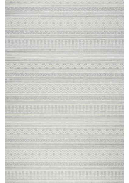 Dekoratif Loop Sisal Halı Tozumaz Polipropilen Dokuma Taban Modern Koridor Oda Halısı Gri