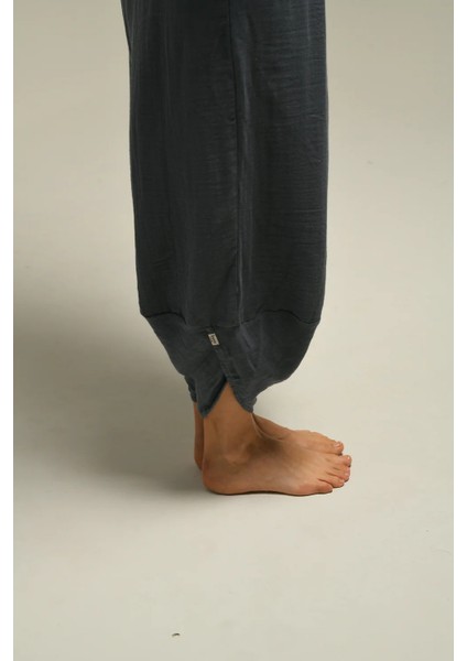 Organik Pamuk Baggy Şalvar Pantolon Yoga Pantolonu fırsatları