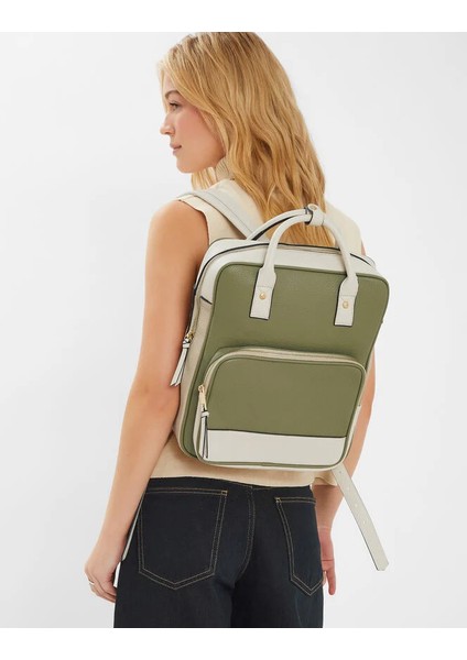 Pocket Handle Laptop Sırt Çantası