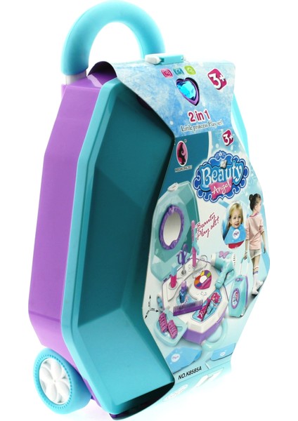 Çekçekli Çantalı Güzellik Seti modelleri