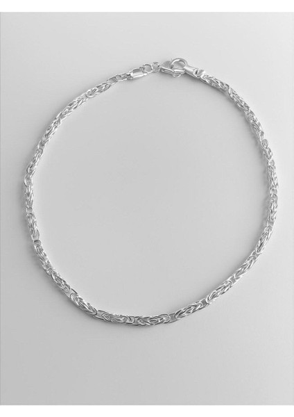 925 Ayar Gümüş Kral Bileklik Erkek