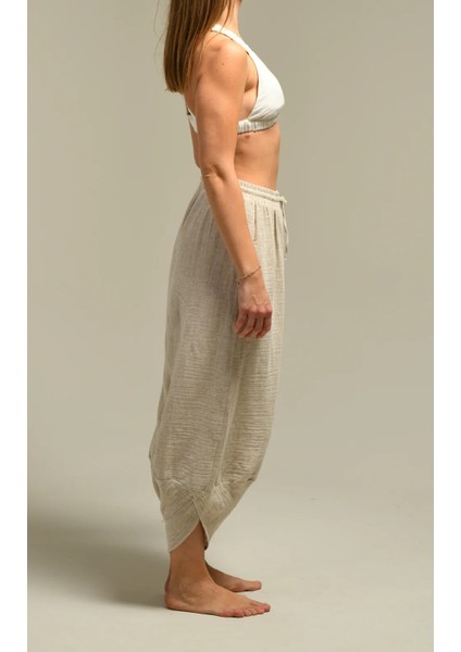 Kenevir Baggy Bağcıklı Şalvar Pantolon modelleri