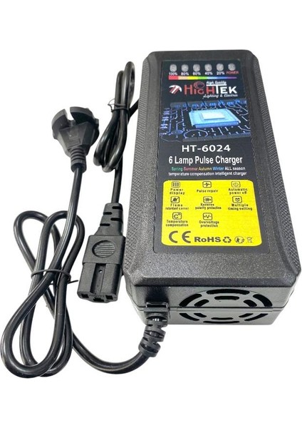 60VOLT 24AMPER Elektrikli Bisiklet Şarj Cihazı