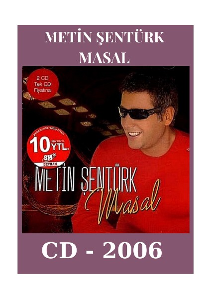 Metin Şentürk – Masal – 2 CD -2006