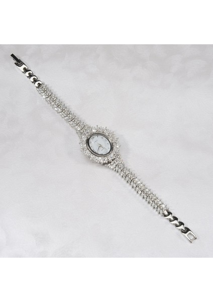 Wq6 Oval Gümüş Saat fiyatları