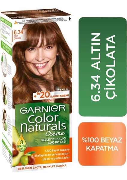 Color Naturals 6.34 Altın Çikolata