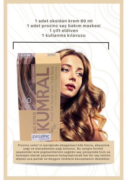 Color 8.0 Açık Kumral modelleri