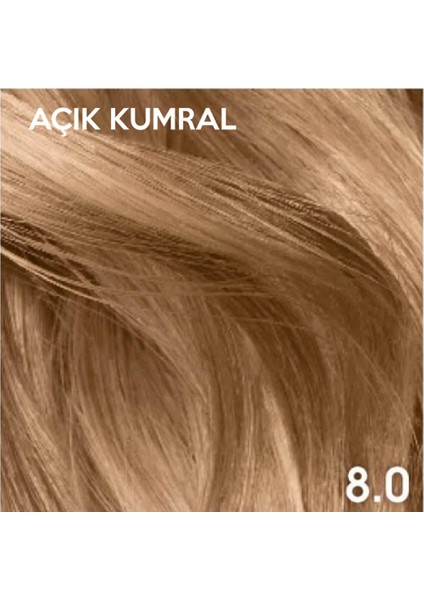 Color 8.0 Açık Kumral