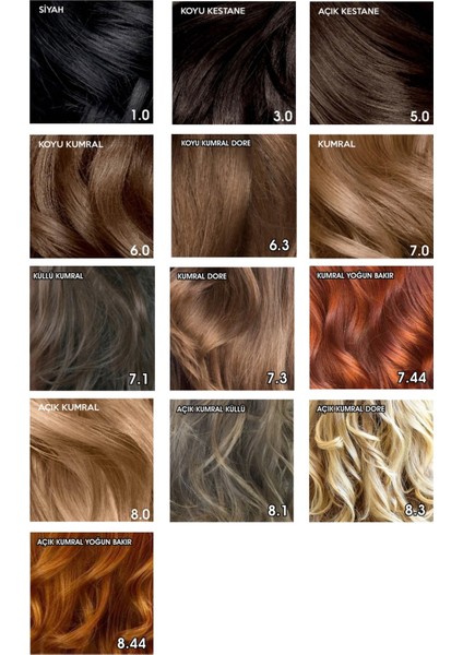 Color 8.0 Açık Kumral
