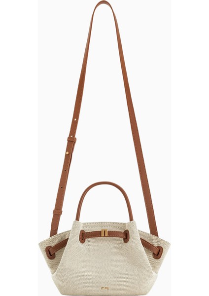 Jw Peı Hana Mini Tote Kahverengi Kanvas Çanta fiyatları