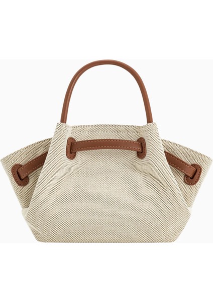 Jw Peı Hana Mini Tote Kahverengi Kanvas Çanta modelleri