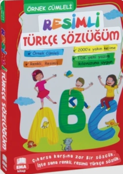 Resimli Türkçe ve Ingilizce Sözlüğü 2 Kitap modelleri
