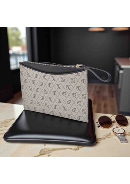 Şık Desenli Fermuarlı Kadın Clutch Çanta – Günlük & Özel Kullanım fiyatları