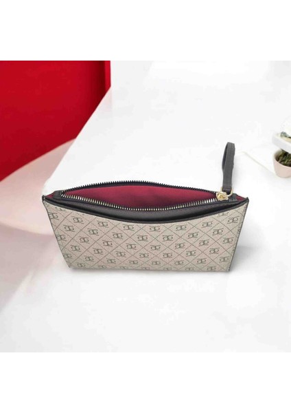 Şık Desenli Fermuarlı Kadın Clutch Çanta – Günlük & Özel Kullanım modelleri