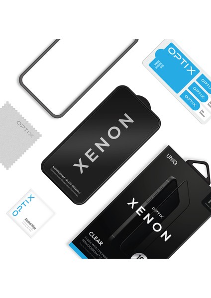 Iphone 17 Pro Ekran Koruyucu Cam Optix Xenon (Nanoceram™) 6 Mohs Sertlik Derecesine Dayanıklı indirimleri