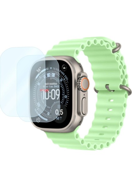 Apple Watch Ultra 3 49MM Nano Ekran Koruyucu 2’li Set Parlak fiyatları