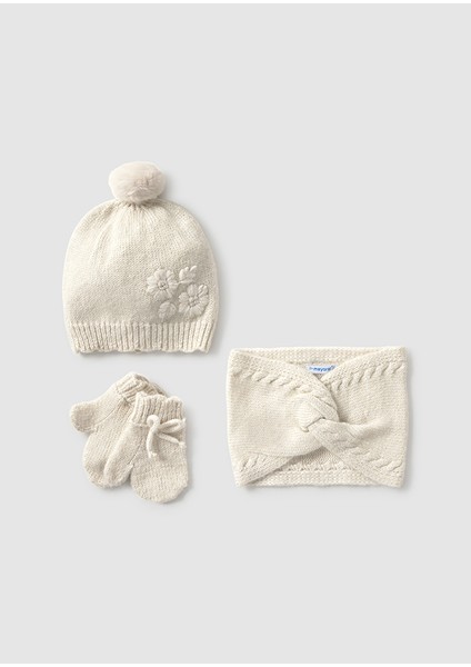 10019 Mayoral Arena Mez Atkı - Şapka - Eldiven Set